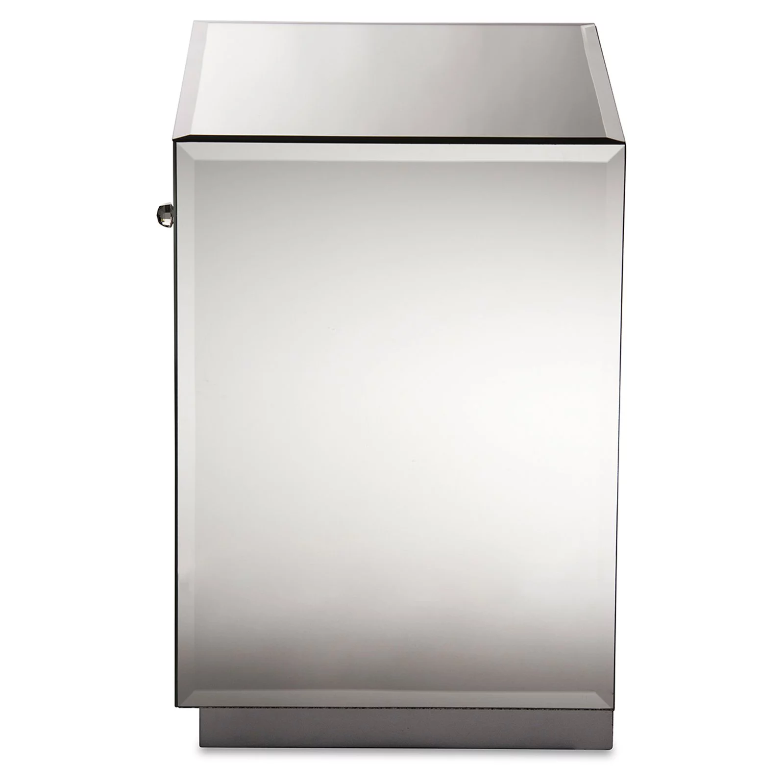 Baxton Studio Rochadh 1-drawer and 1-shelf End Table and End Table