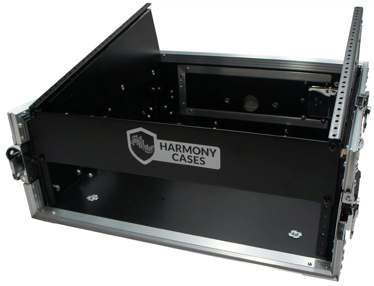 Harmony Case HCM2U DJ Pro Audio 10U Slant Top 4U Vertical Mixer Rack Case New