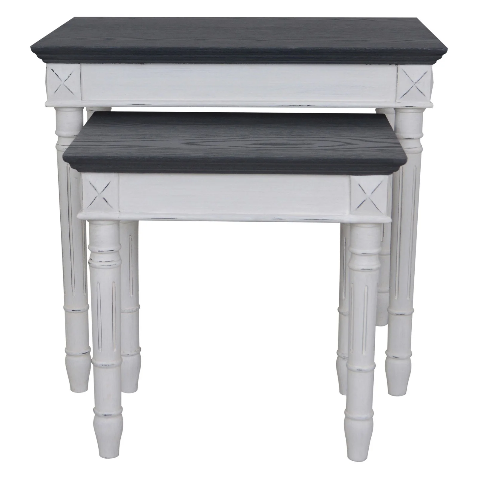 International Caravan Ashbury Nested End Table - Set of 2