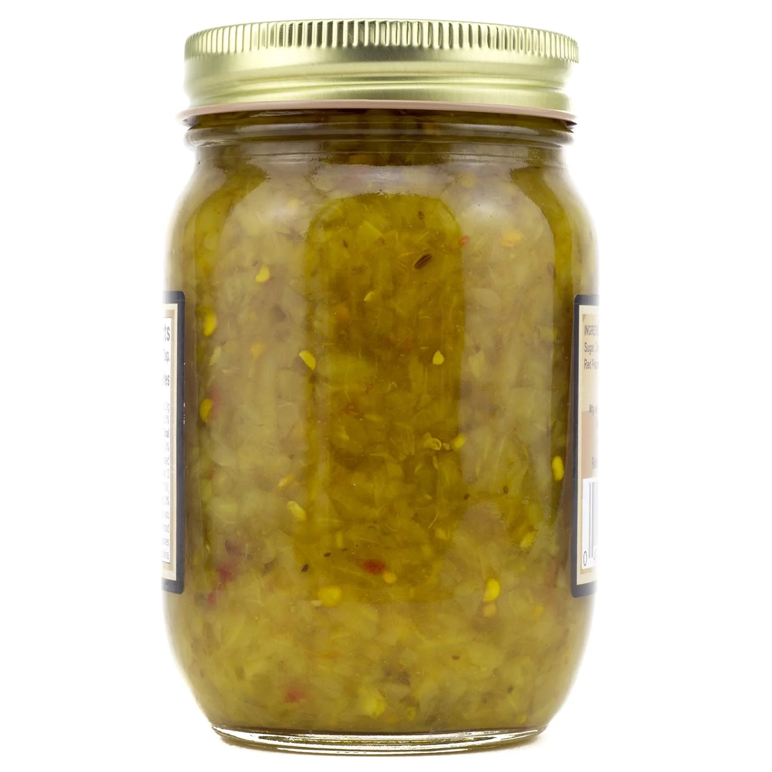 Amish Wedding Hot Southern Style Chow Chow, Two 14.5 oz. Jars