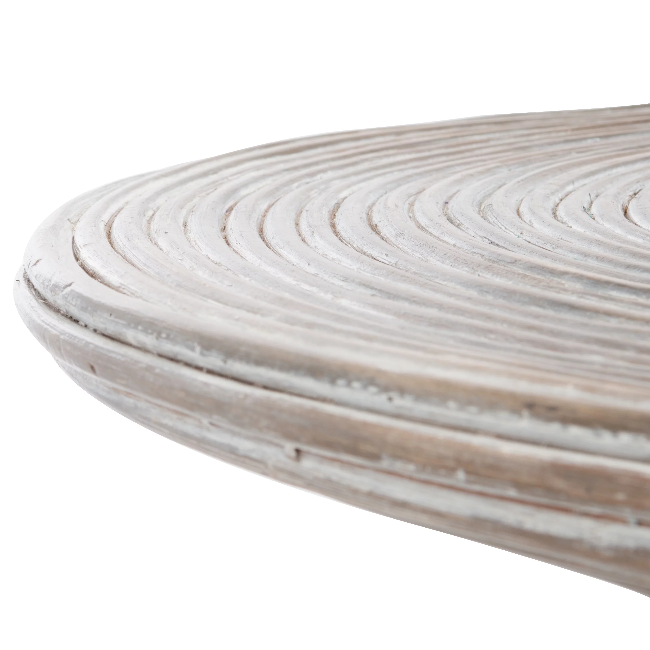 SAFAVIEH Cristina Round Metal Coffee Table, Grey White Wash