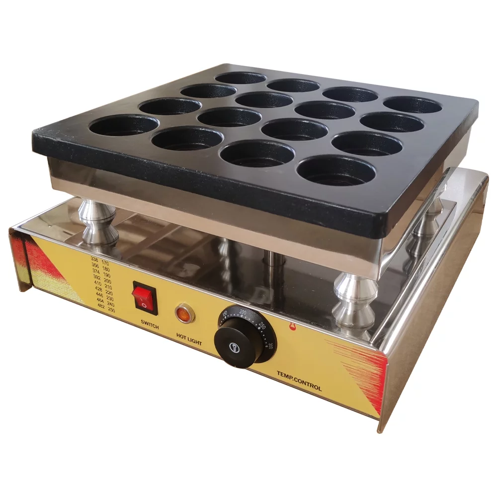 INTSUPERMAI Commerical Red Bean Waffle Cake Maker With 16 Holes