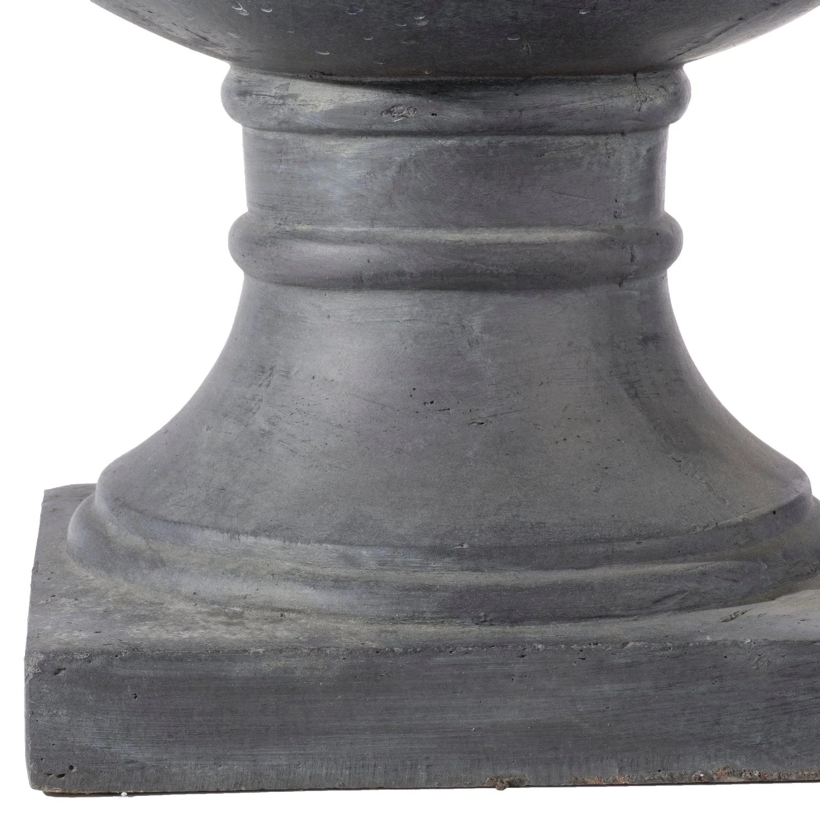 Alfresco Home Jovina Fiberstone Medium Urn Planter in Antique Dark Bronze