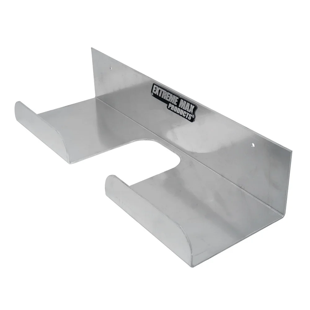 Extreme Max 5001.6079 Aluminum Push Broom Hanger Holder for Enclosed Trailer Shop Garage Storage