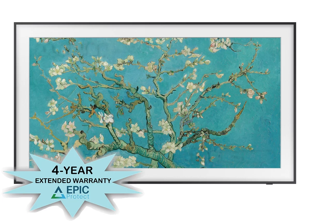 SAMSUNG 65-Inch Class QLED The Frame Series - Quantum HDR Smart TV with an Additional 4 Year Coverage by Epic Protect (2022)