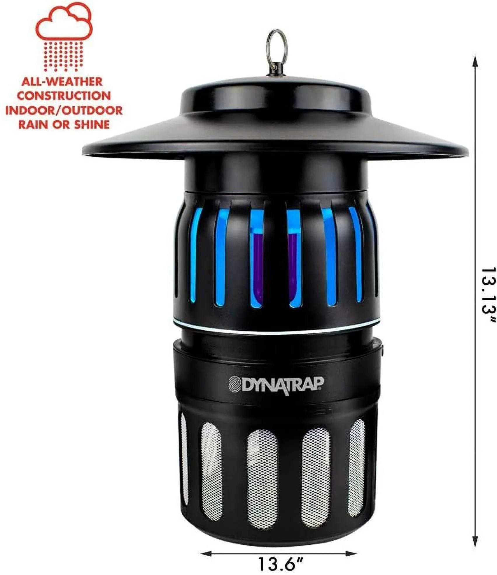 Dynatrap DT1050 Insect Half Acre Mosquito Trap, 3 lbs, black