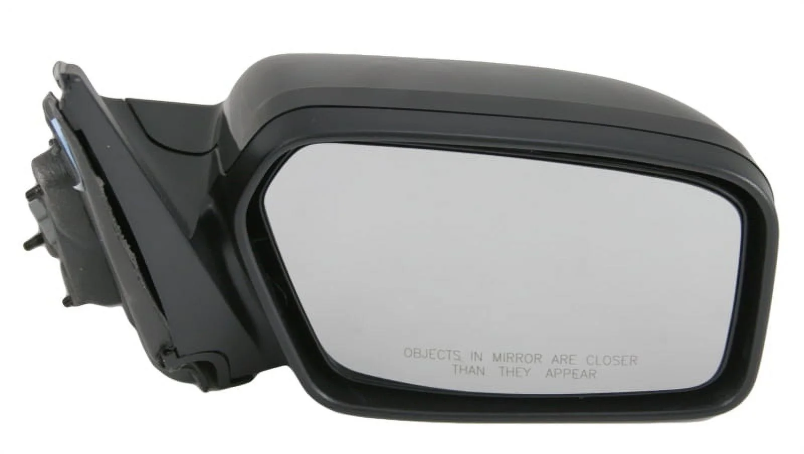 TRQ Mirror Power Smooth Black RH Right Passenger Side for 06-10 Fusion Milan New MRA05672 Fits select: 2006-2010 FORD FUSION, 2006-2010 MERCURY MILAN