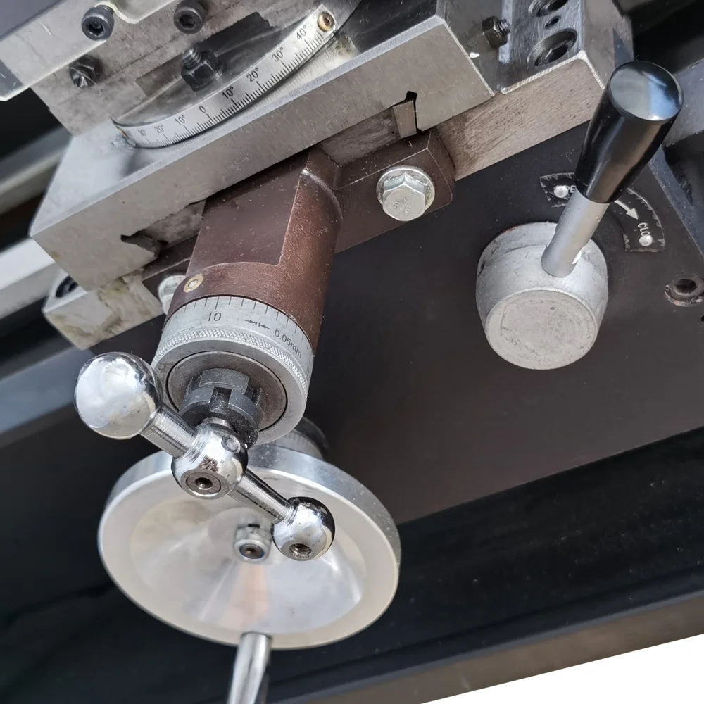 INTSUPERMAI Precision Metal Bench Lathe Machine 750W AC Motor