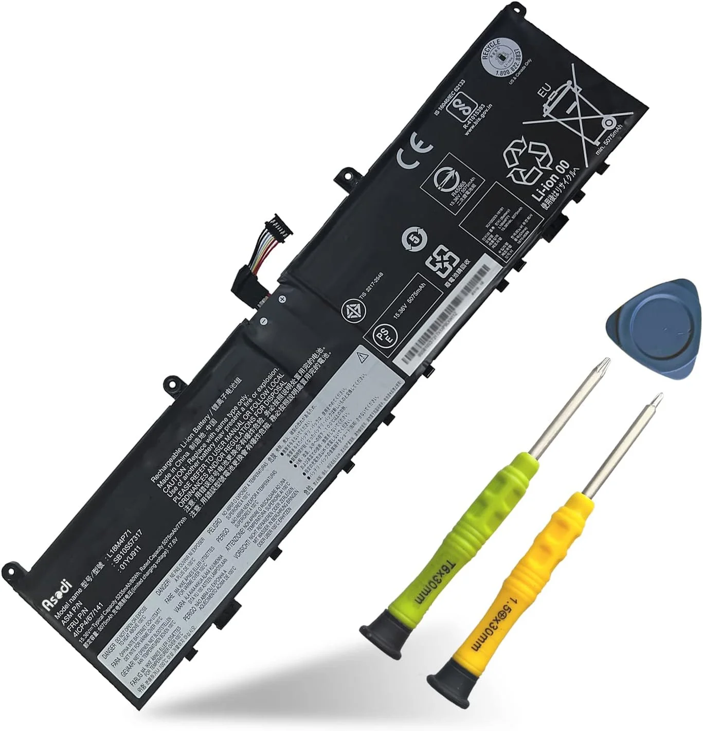 L18M4P71 Laptop y for Lenovo ThinkPad X1 Extreme 1st Gen/2nd Gen ThinkPad P1 1st/2nd Gen Series 01AY969