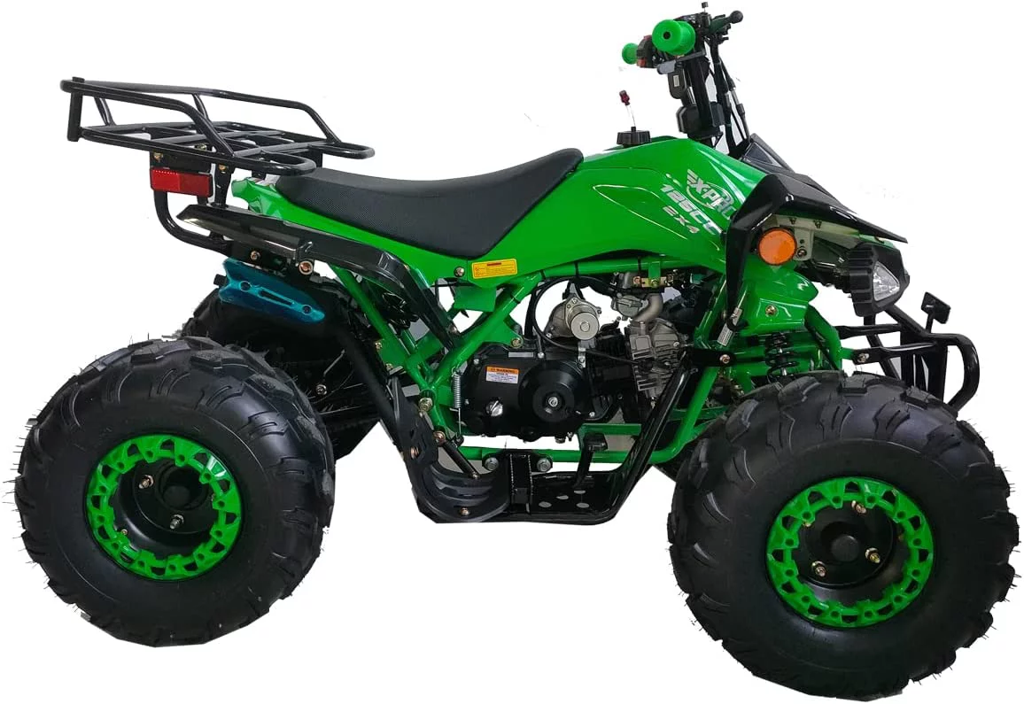 X-Pro Brand New 125cc Gas ATV, Automatic Transmission w/Reverse Remote Control Big 19