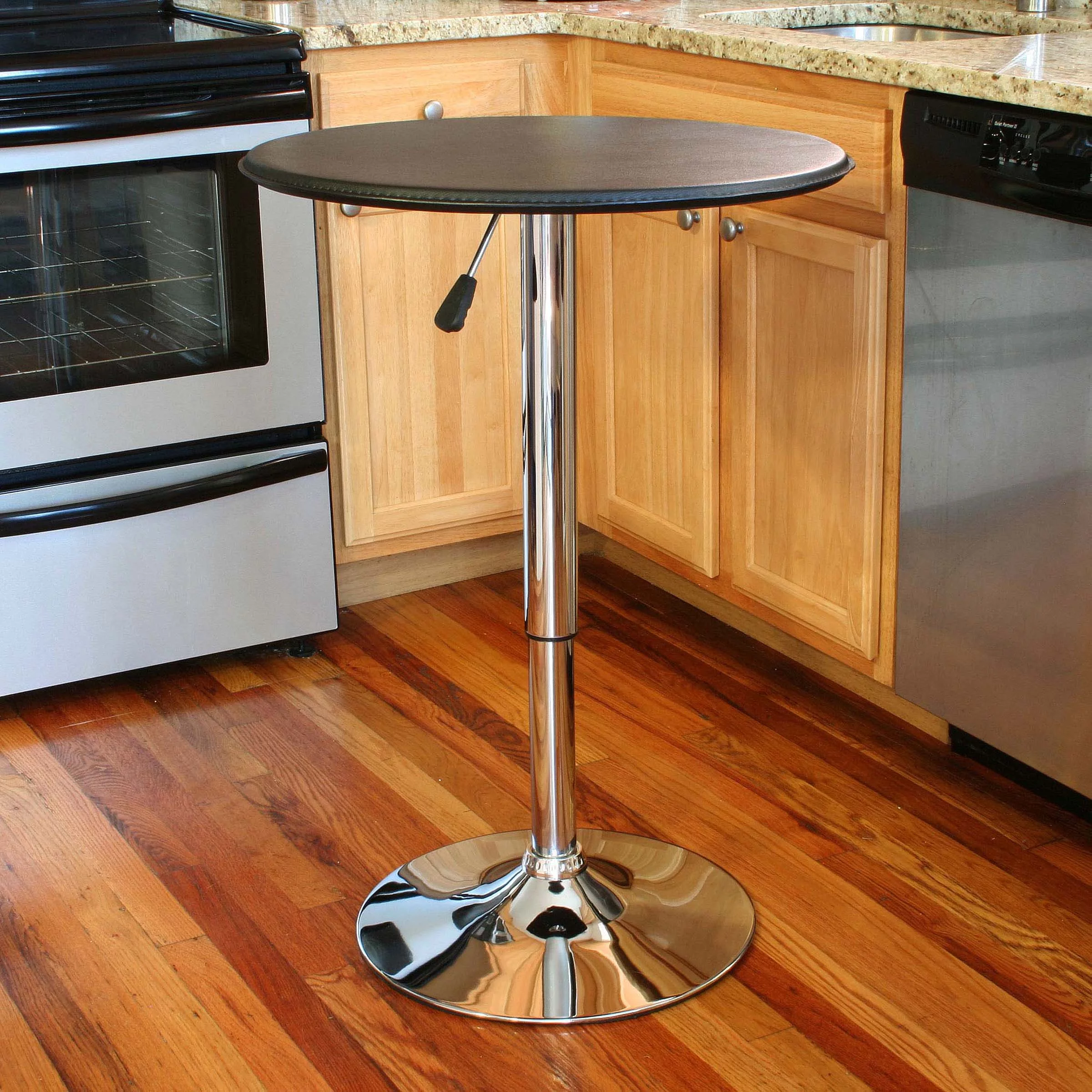 AmeriHome Adjustable Height Bar Table from 26