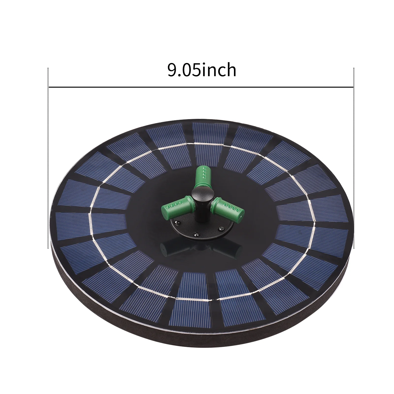 fountain,Battery Auto-shut Off With Rotatable Nozzle With Battery Auto-shut Off 9 Inch Pump With Inch Bath Pond Auto-shut Off 9 Solar Water Pump 6w Nozzle Led Solar Brewel Rookin Yaliya