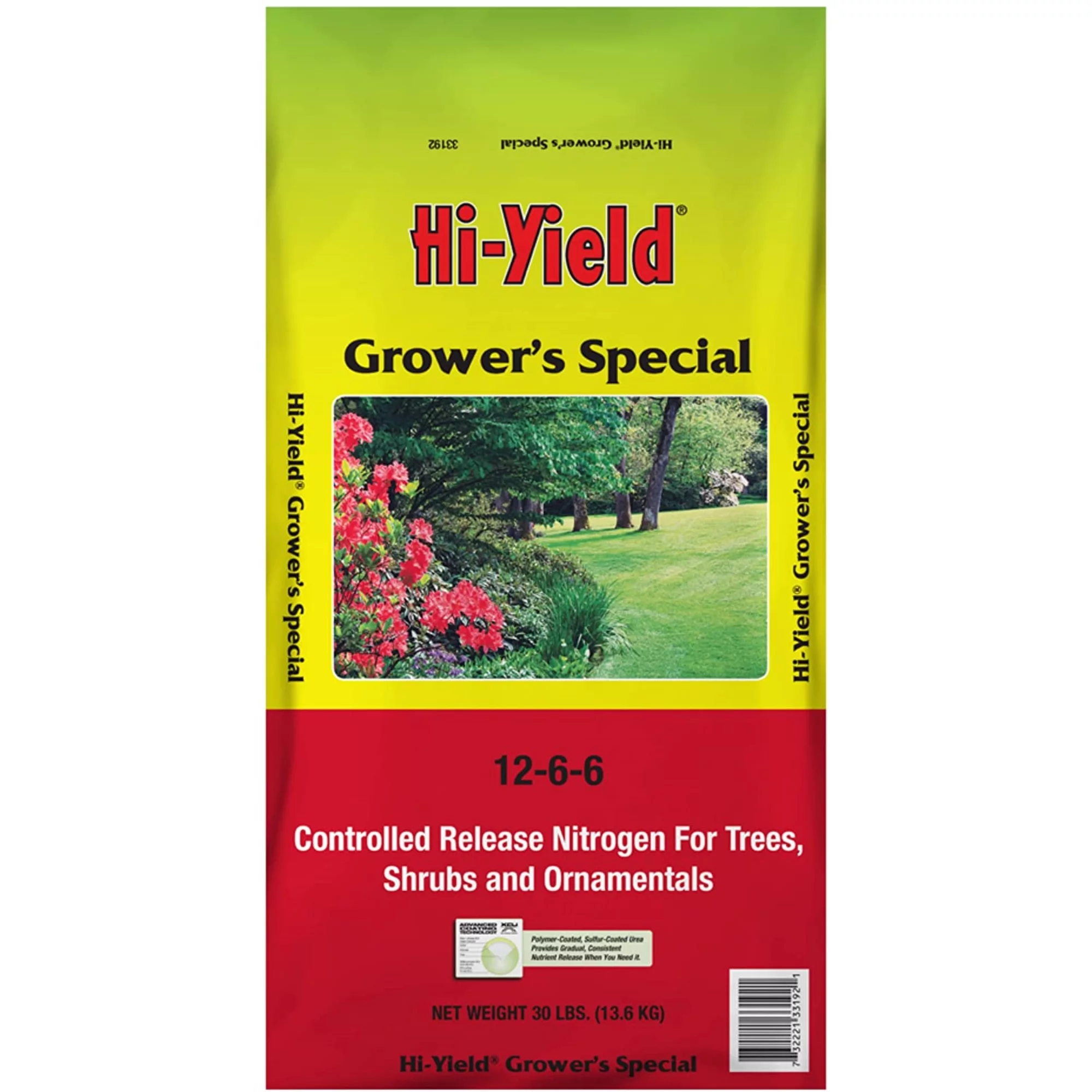 VPG (#33192) Hi-Yield Grower's Special Fertilizer 12-6-6 (30 lbs.)