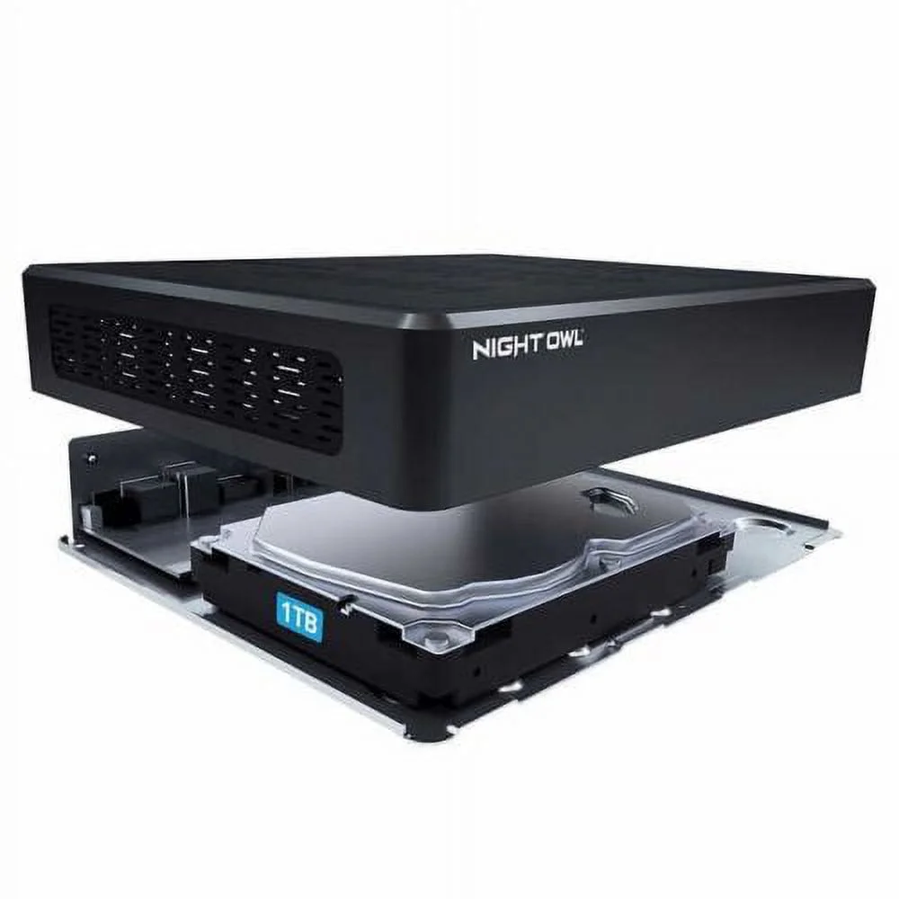 Night Owl 16 Channel 1080p Bluetooth DVR with 1TB Hard Drive and 10 Wired 1080p Indoor / Outdoor Spotlight Cameras with Audio