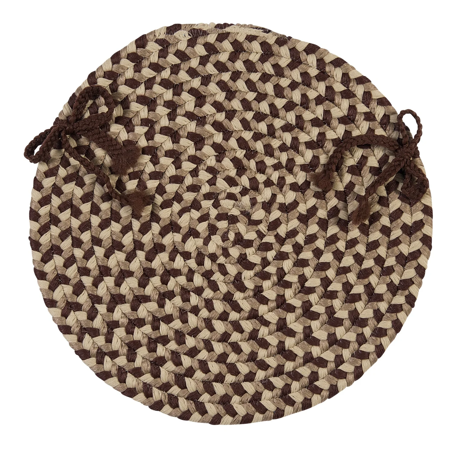 Colonial Mills  Farmington Chair Pads (Set of 4) Red