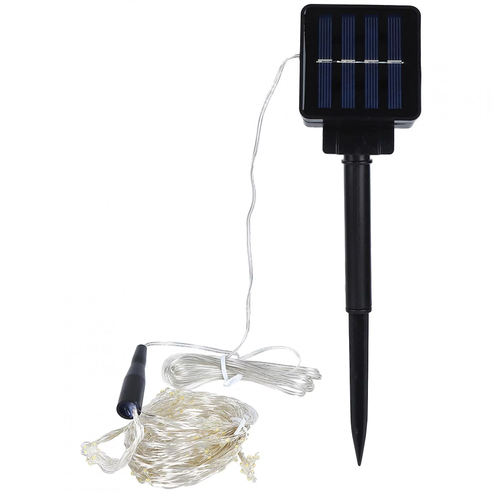 YUMILI Solar String Lights, 200LED Chips Extra-Long Solar Fairy Lights, 8 Modes Waterproof Copper Wire Lights, Decoration Outdoor Solar Powered Fairy Lights for Garden Patio Party Wedding