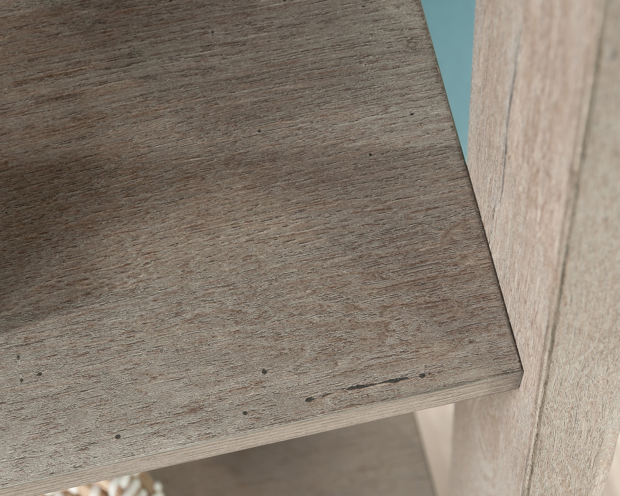 Trestle 5-Shelf Open Display Bookcase in Mystic Oak