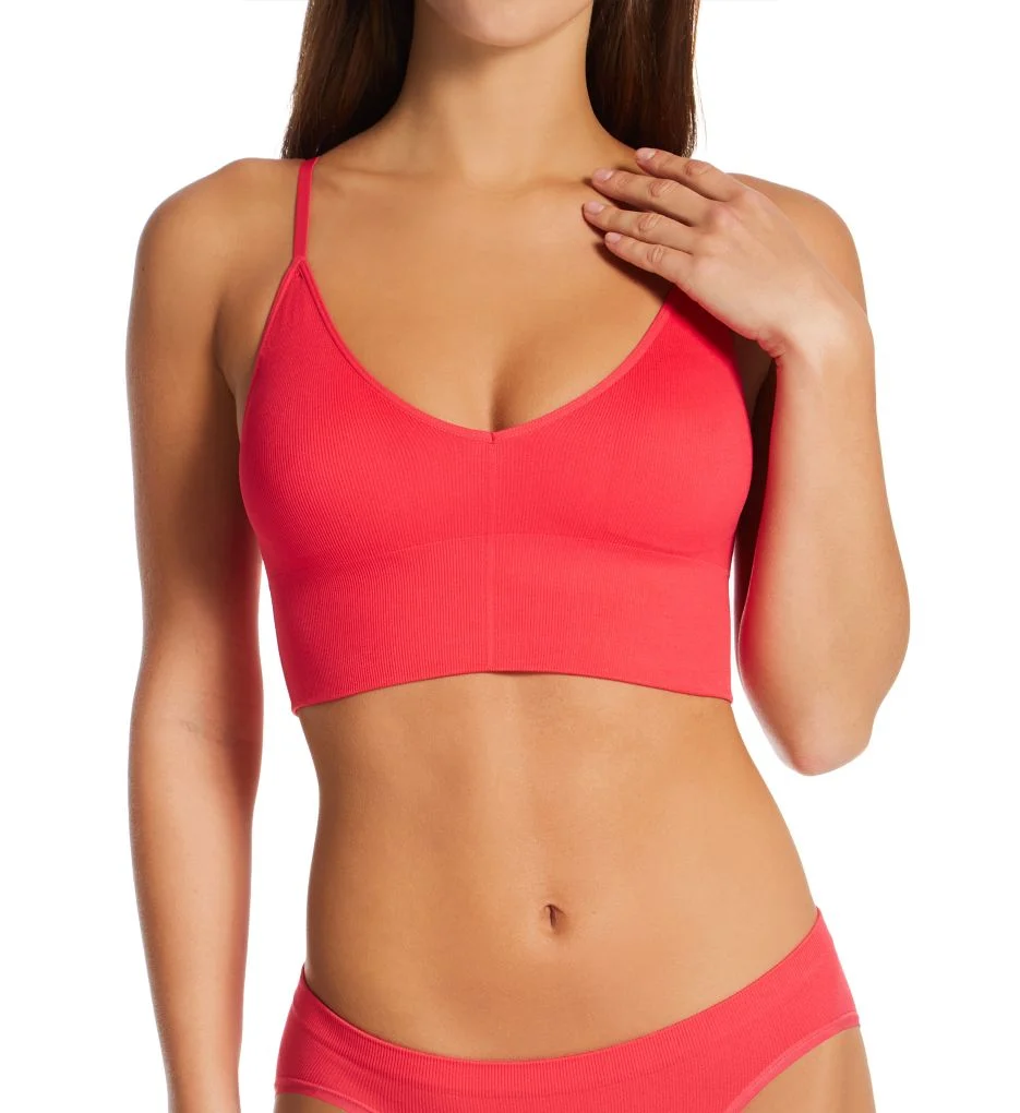 Women's Maidenform DM2302 Pure Comfort Feel Good Seamless Side Brami (Red Stone 2X)