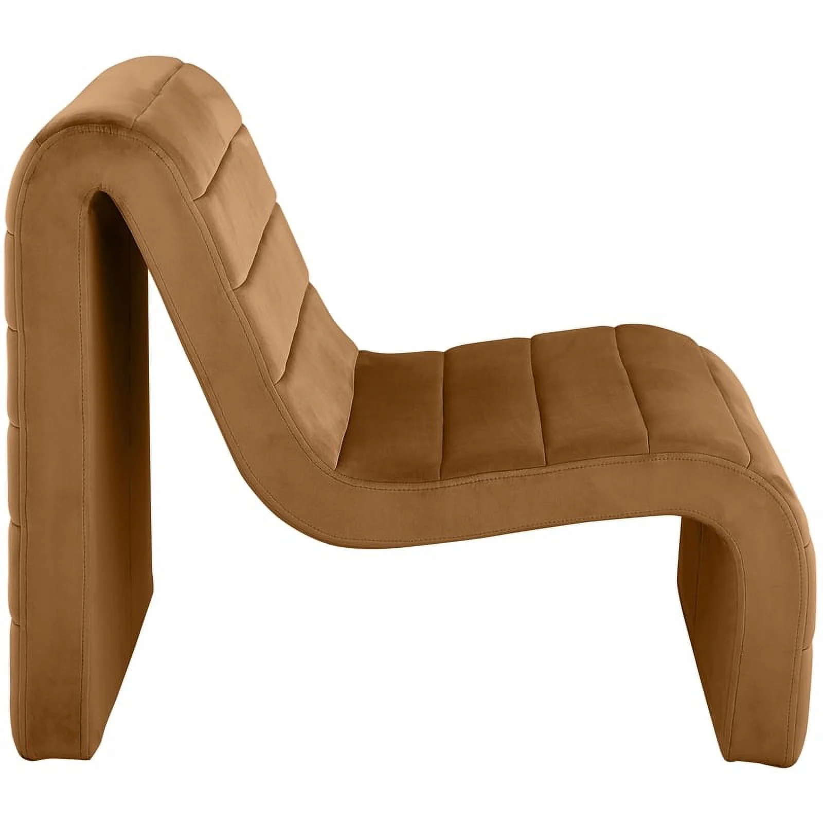 Meridian Furniture Ivy Saddle Velvet Accent Chair