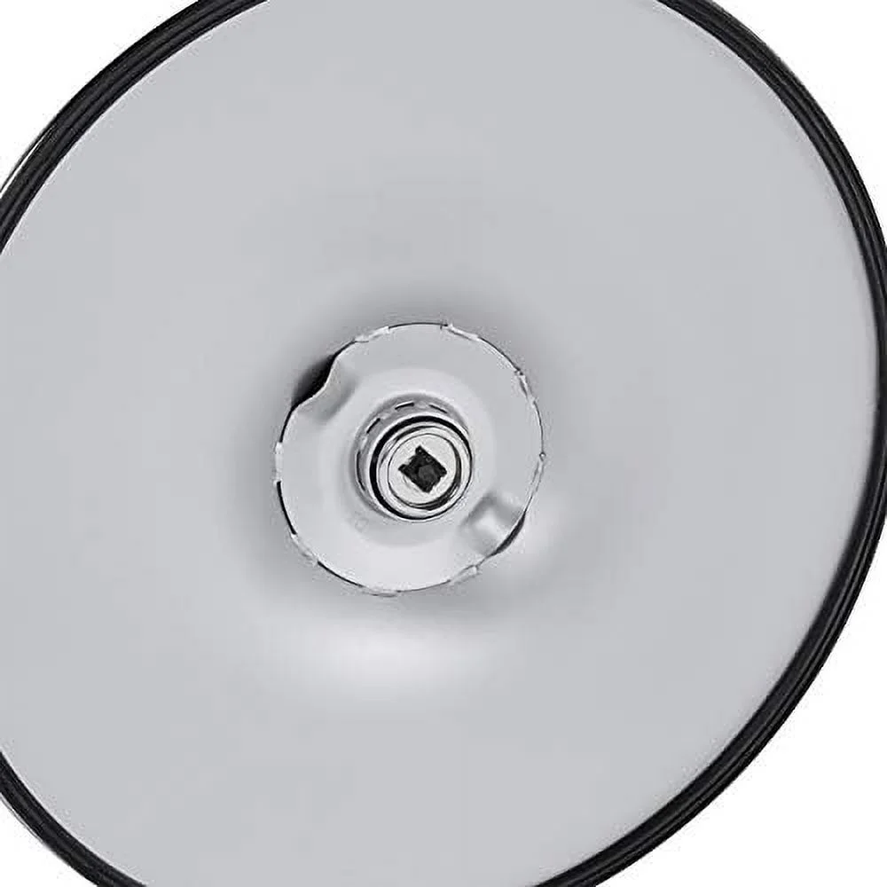 Height Adjustable Round Pub Table Counter Bar Height MDF Top Table 360° Swivel Bar Tables Tall Cocktail Tables Bistro Table, Grey