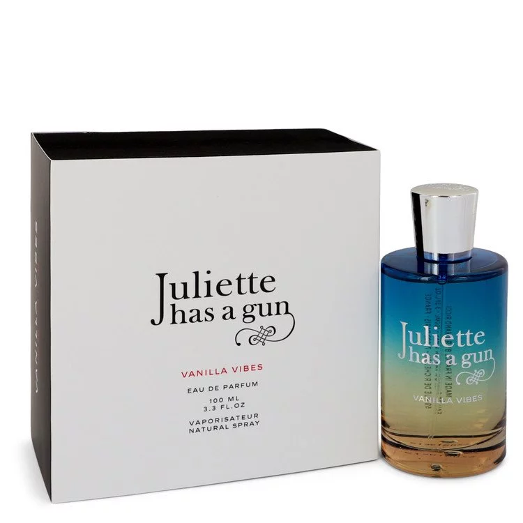 Vanilla Vibes by Juliette Has a Gun Eau De Parfum Spray 3.3 oz For Women