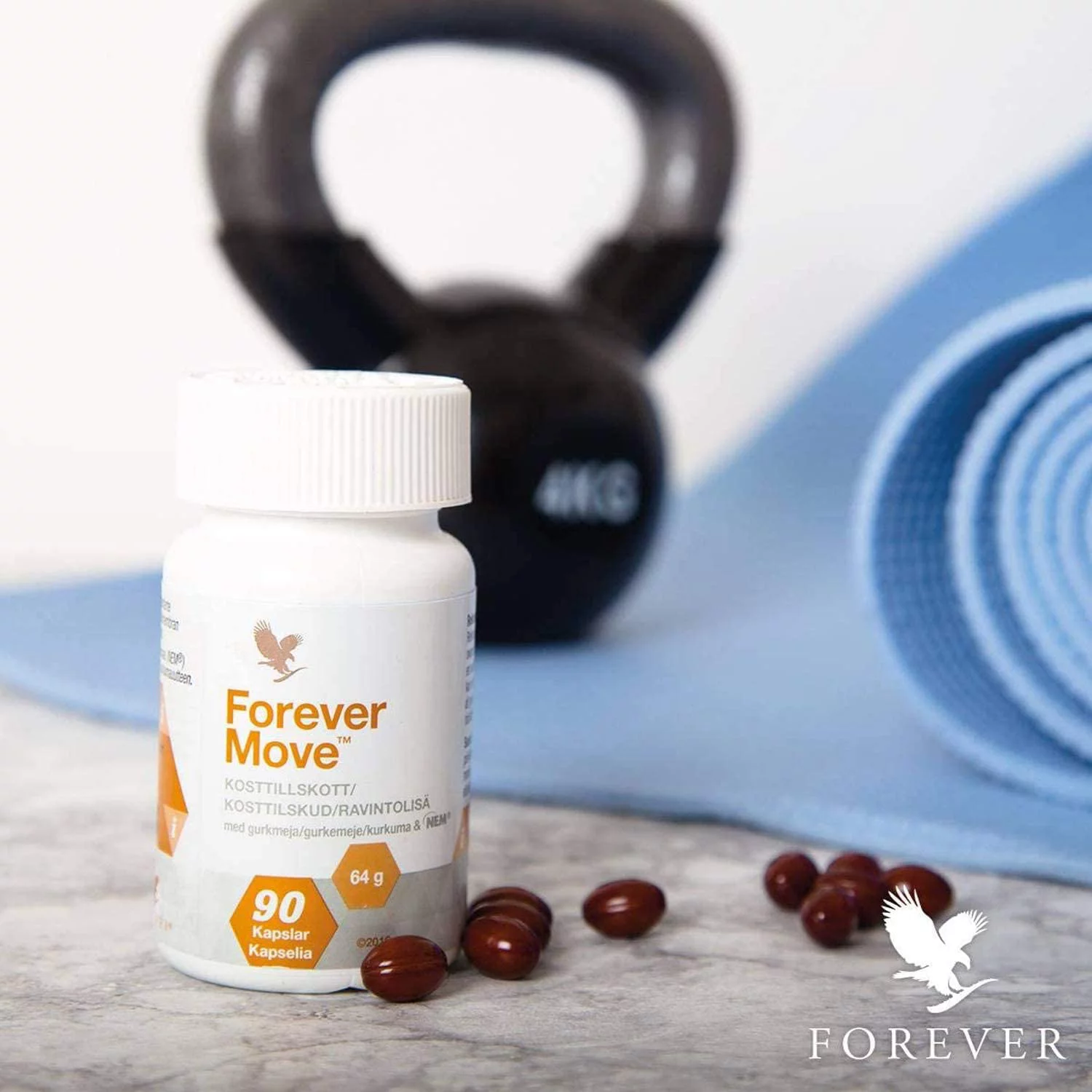 Forever Move (90 Softgel) Advanced Joint & Muscle Supplement 5x More Effective Vs. Glucosamine & Chondroitin