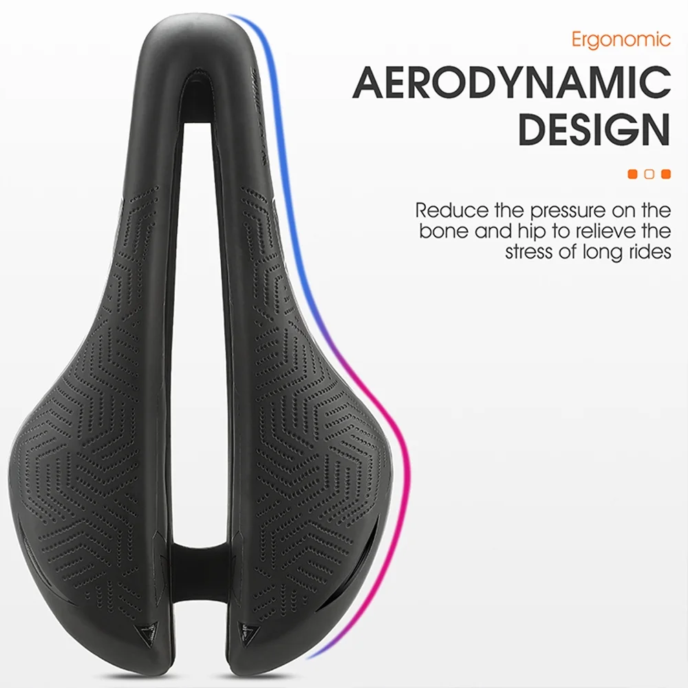 WEST BIKING Bike Saddle,Bike Saddle Bike PU Waterproof Bike Soft Cushion Waterproof Bike Saddle Soft Cushion PU Breathable Bike Saddle Cushion PU Waterproof