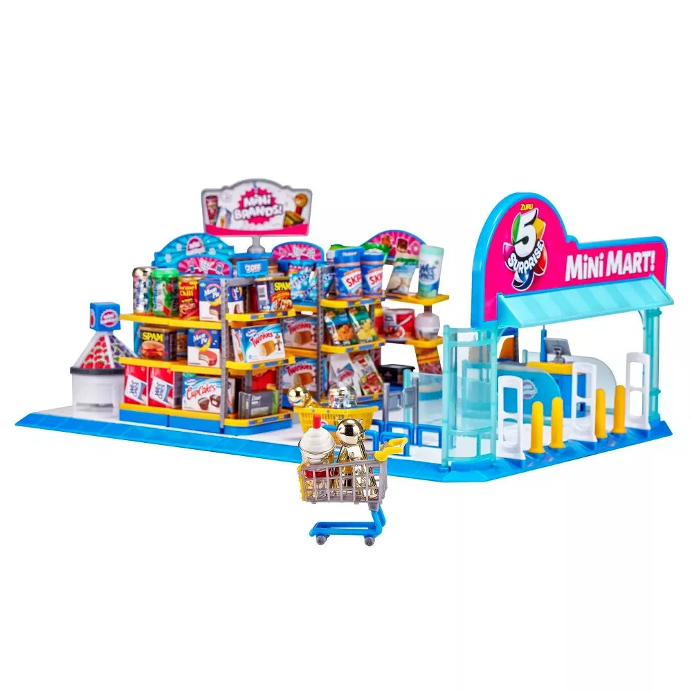 5 Surprise Series 4 Mini Mart Playset (31 Pieces, 10 Minis!)