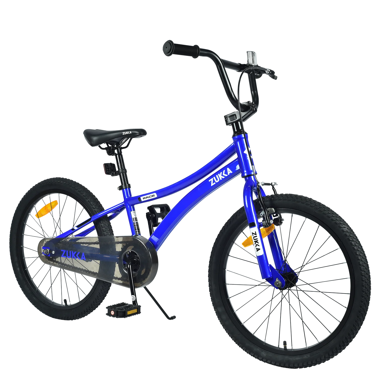 20 Inch Boys Bike, Kids' Bicycles for Kids Ages 7 - 10, Single Speed Boys Bikes with Steel Frame, Adjustable Seat Height, Blue