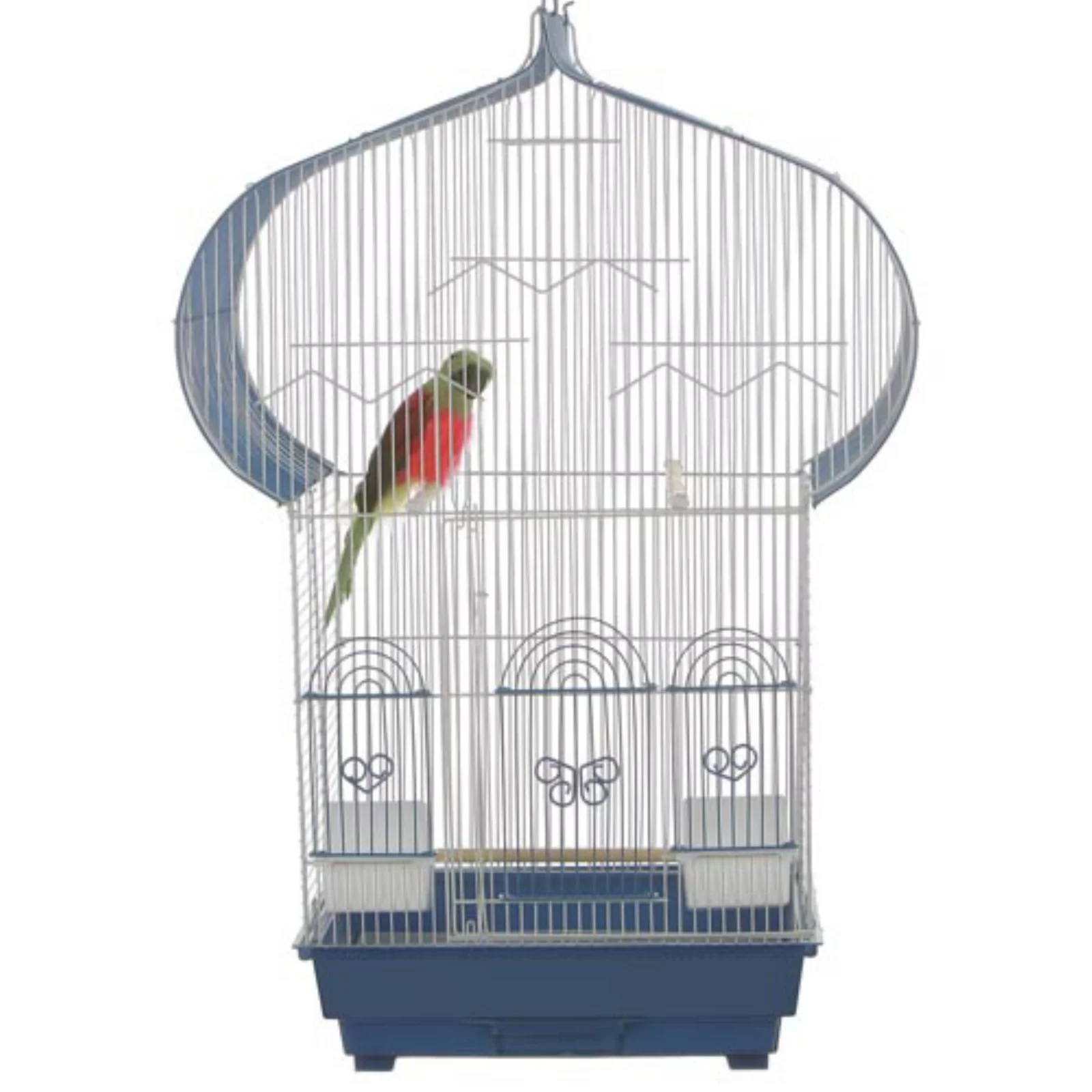 Prevue SP1620-2 0.5 in. Casbah Parakeet Bird Cage, Blue