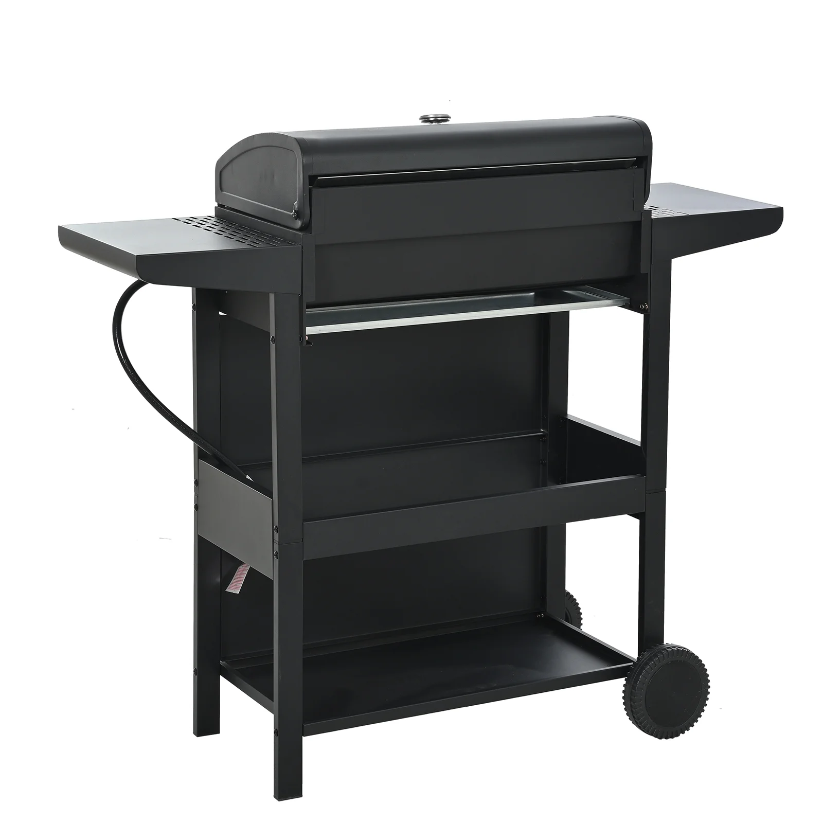 Propane Grill 4 Burner  Garden Barbecue Grill Stainless Steel Gas Grill