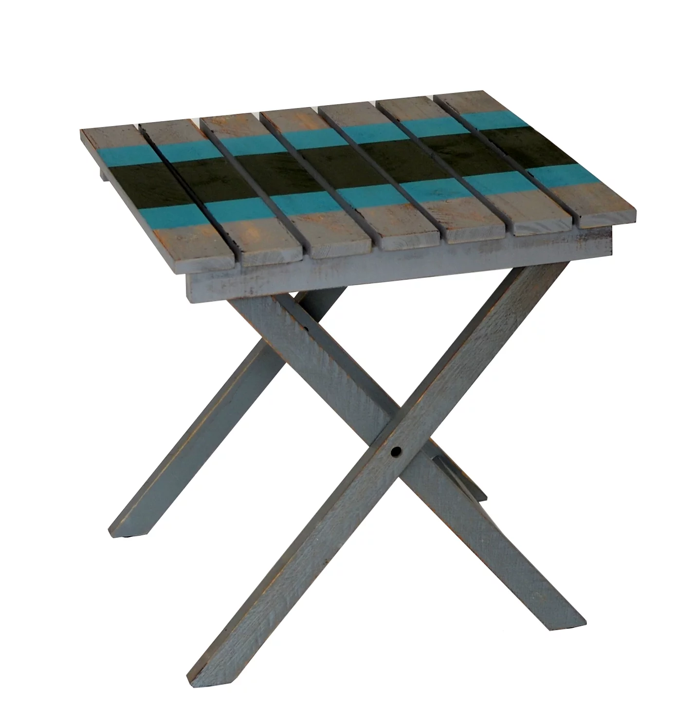 RSI    Riverstone Solid Cedar Adirondack Extra Wide Chair with build in bottle opener &  matching folding table   - Racing Grey