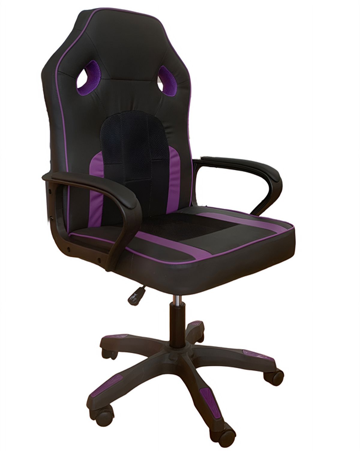 Ergonomic Gaming Chair Office Chair PU Leather Computer Chair Purple