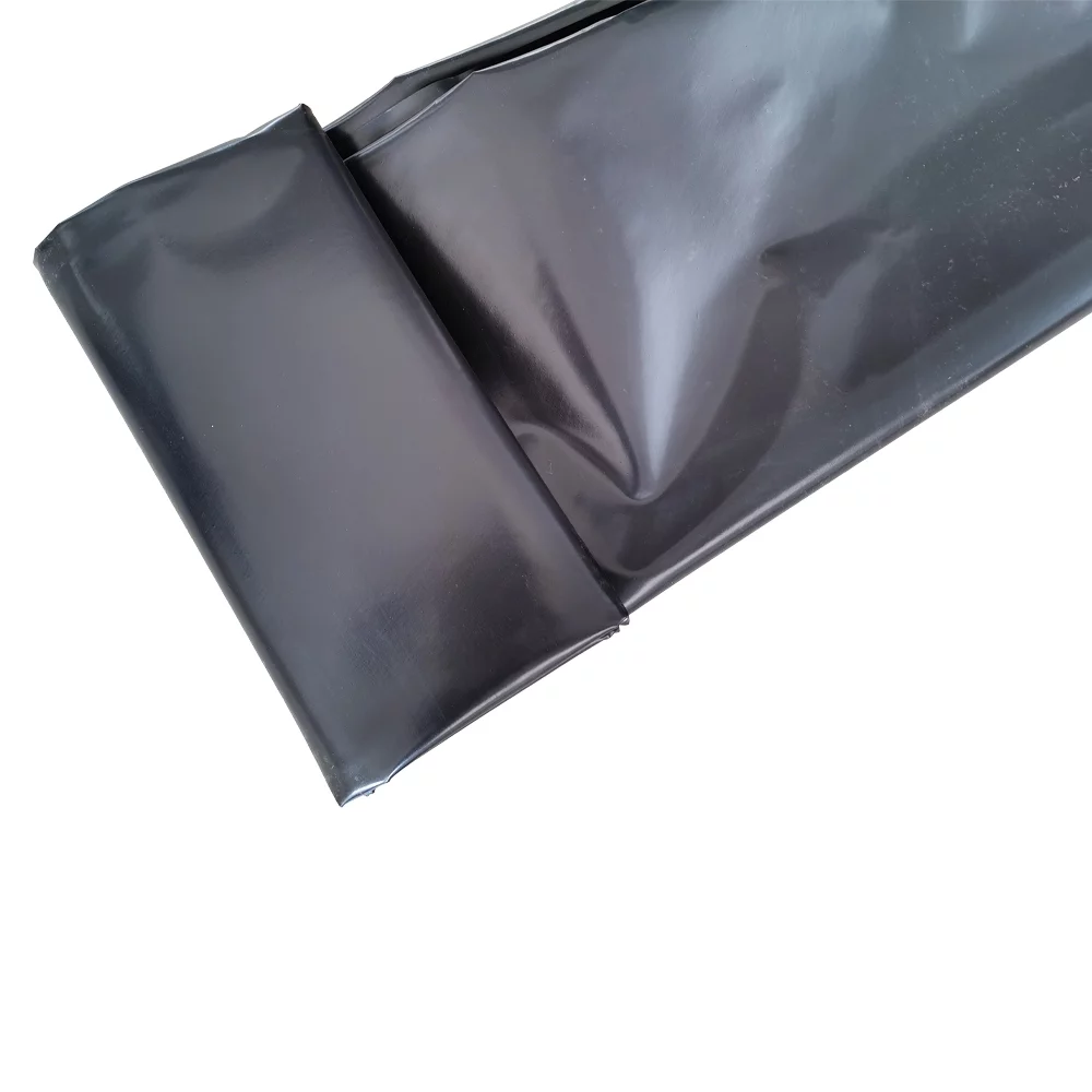 INTBUYING 20'x30' Fish Pond Liner Elasticity HDPE Black Thickness 12mil