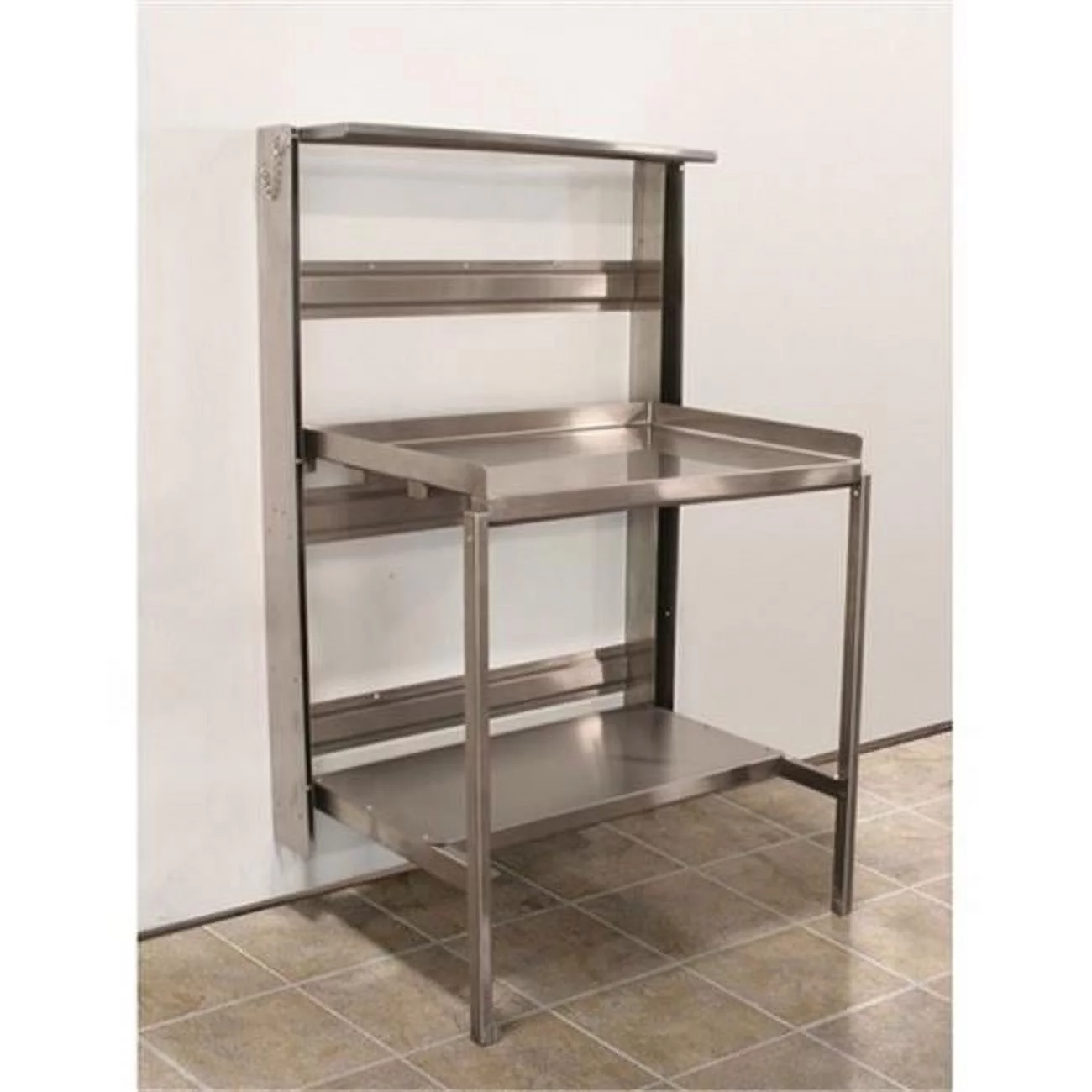 Prairie View  24 in. Stainless Steel Retractable Prep Station 60 x 24 x 36 in.