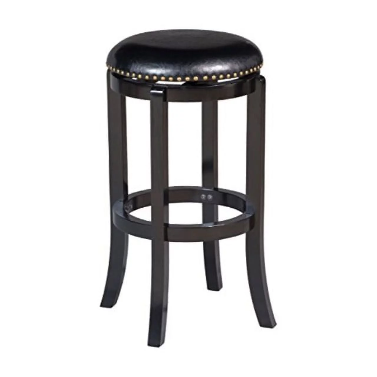 Boraam 33629 Cordova Bar Height Swivel Stool, 29-Inch, Black