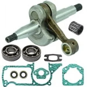 Husqvarna 55, 55 Rancher, 51 crankshaft with bearings, gaskets and seals