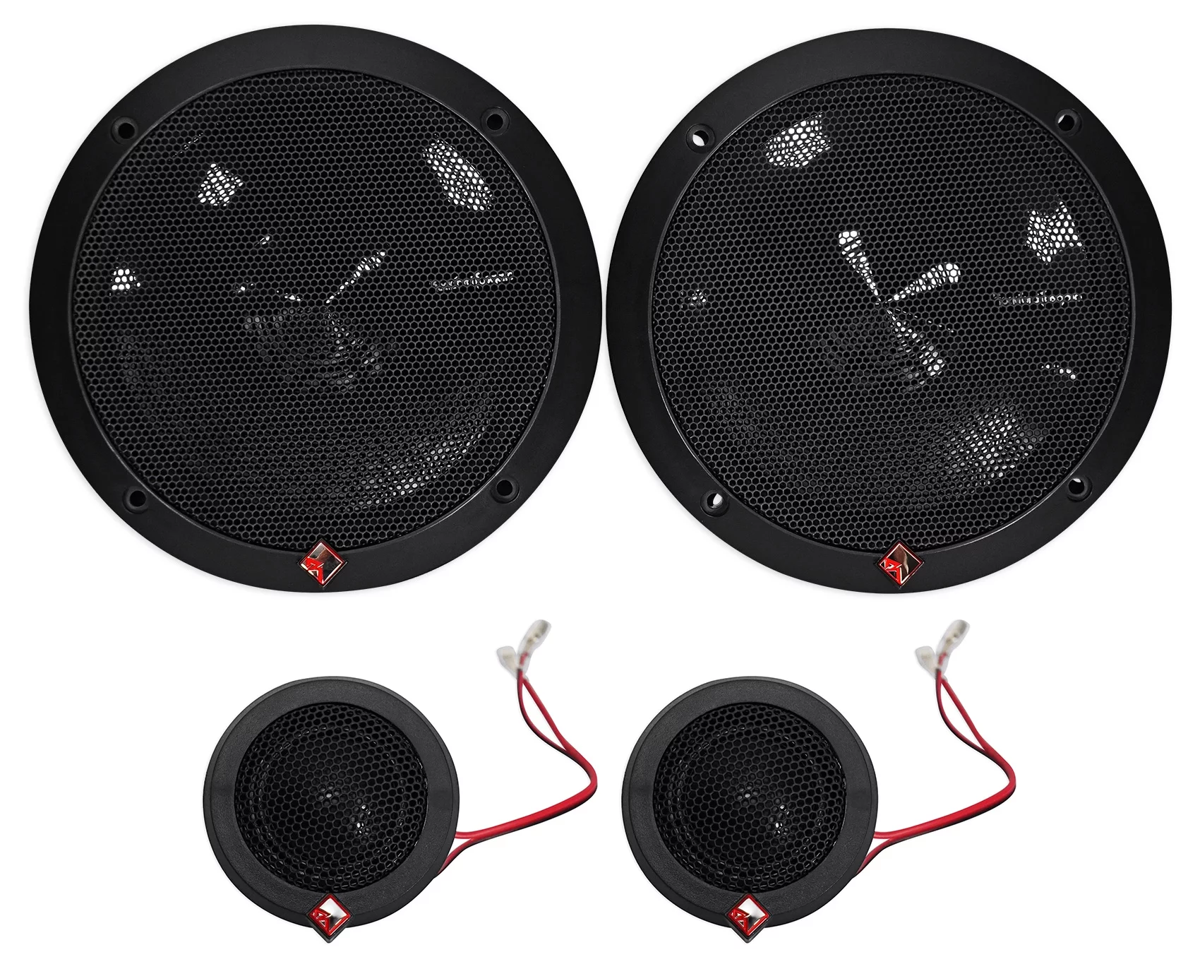 2-Pairs Rockford Fosgate P165-SI Punch 240w 6.5
