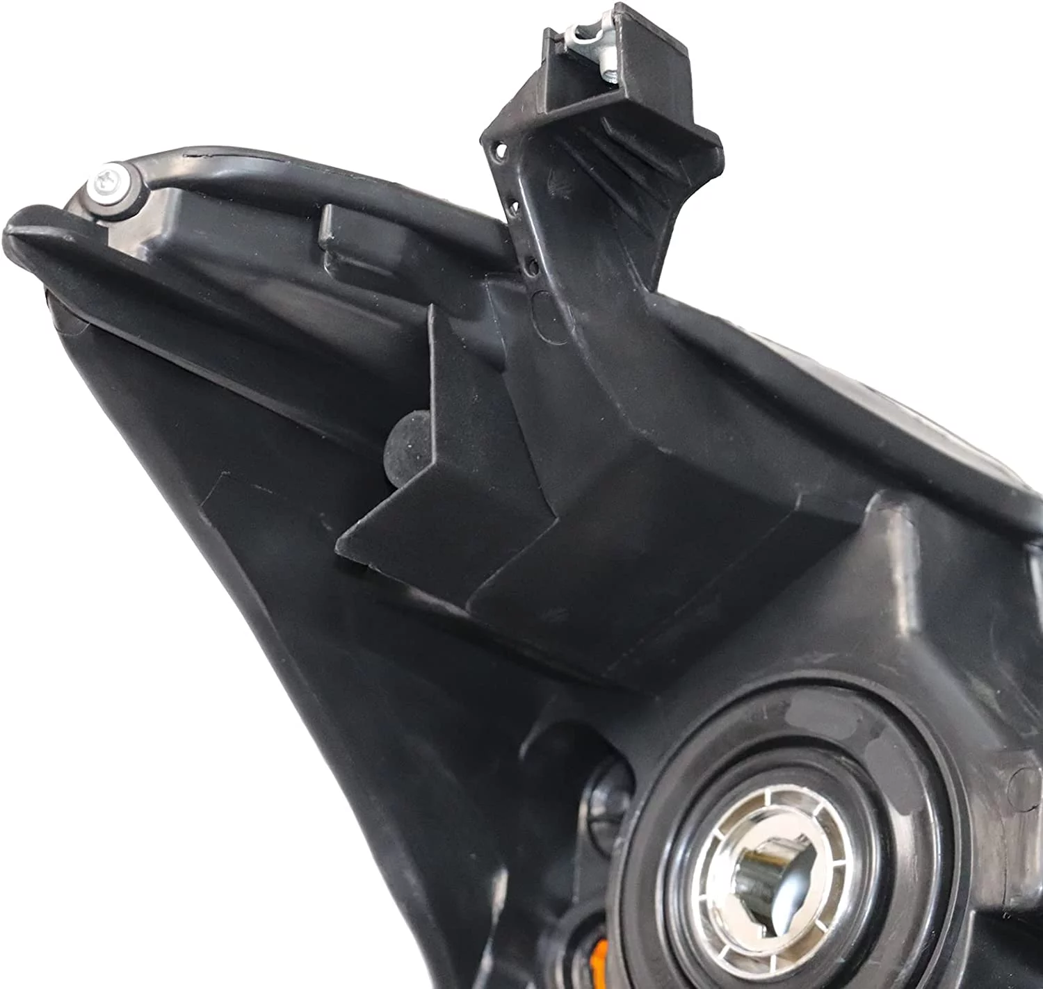 DENEST Black Housing Headlight Assembly Replacement Compatible with 2013 2014 2015 Altima Sedan Halogen Headlight NI2502208 NI2503208 - Passenger and Driver Side