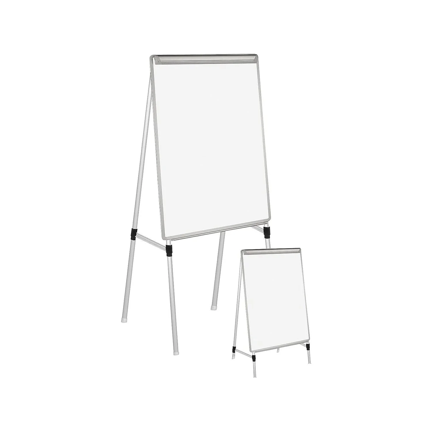 HITOUCH BUSINESS SERVICES Dry Erase Easel Silver Steel 28841-US/CC