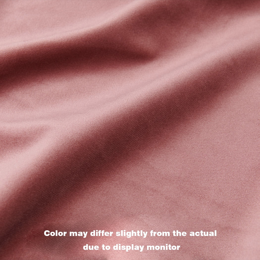 Duhome Office Chair Task Chair Velvet with Studs Pink 1 Pcs