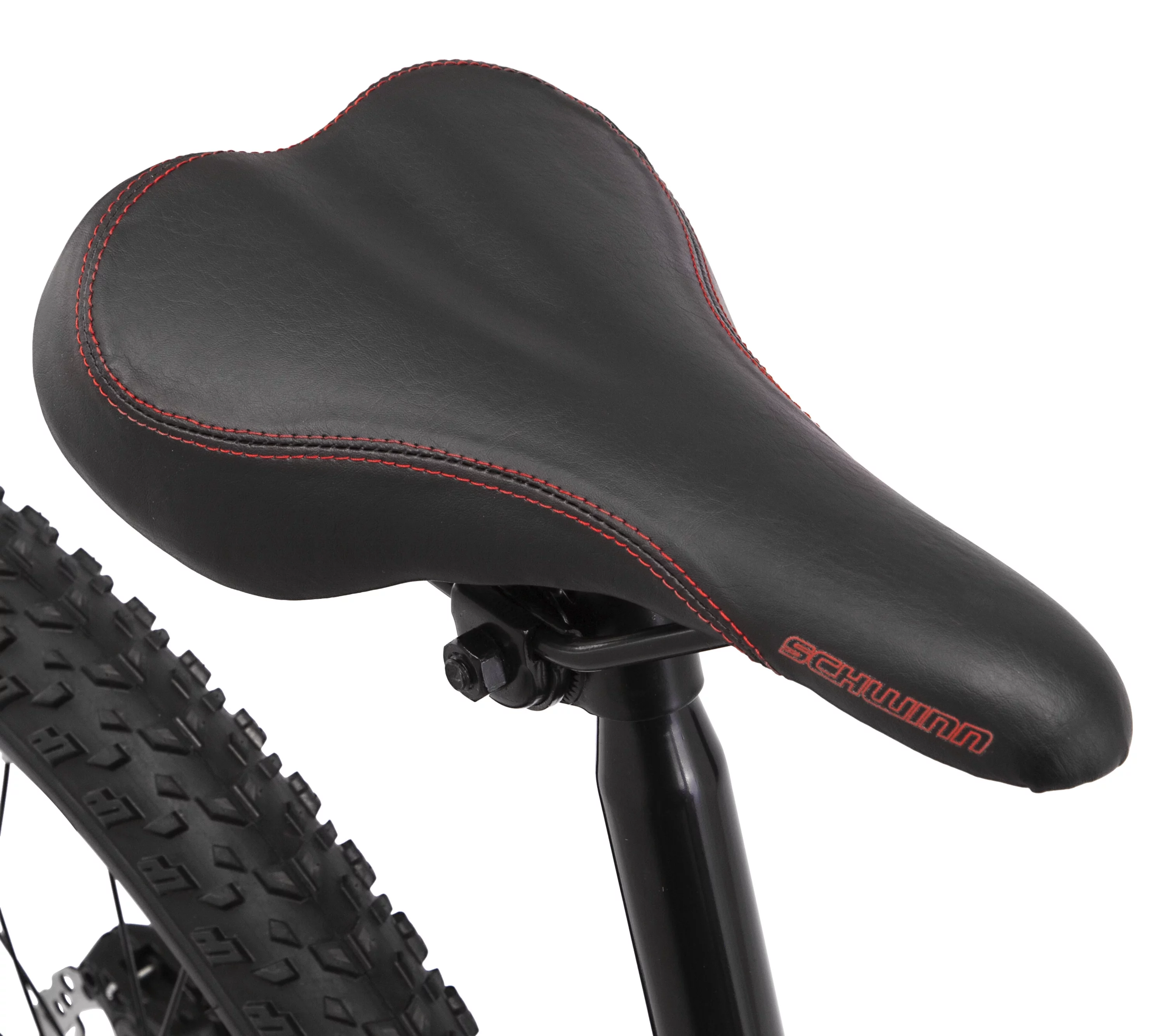 Schwinn Sidewinder Mountain Bike; 24-Inch wheels, 21-speeds, Black / Red