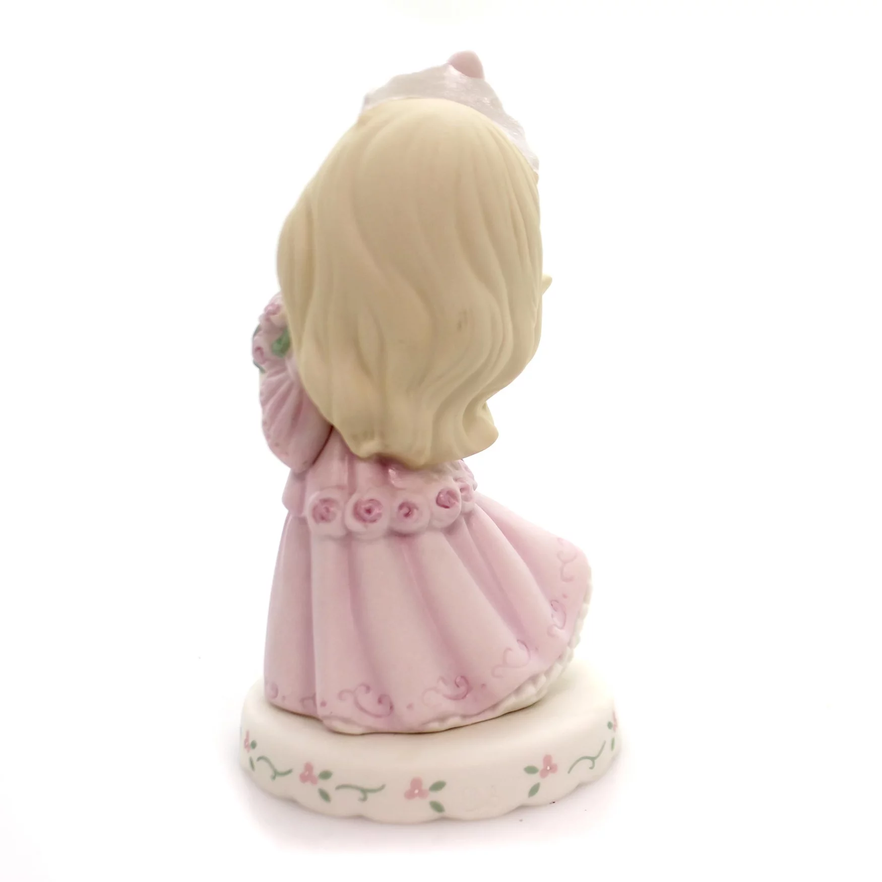 Precious Moments Growing in Grace Age Sixteen Blonde Porcelain Figurine QGP734