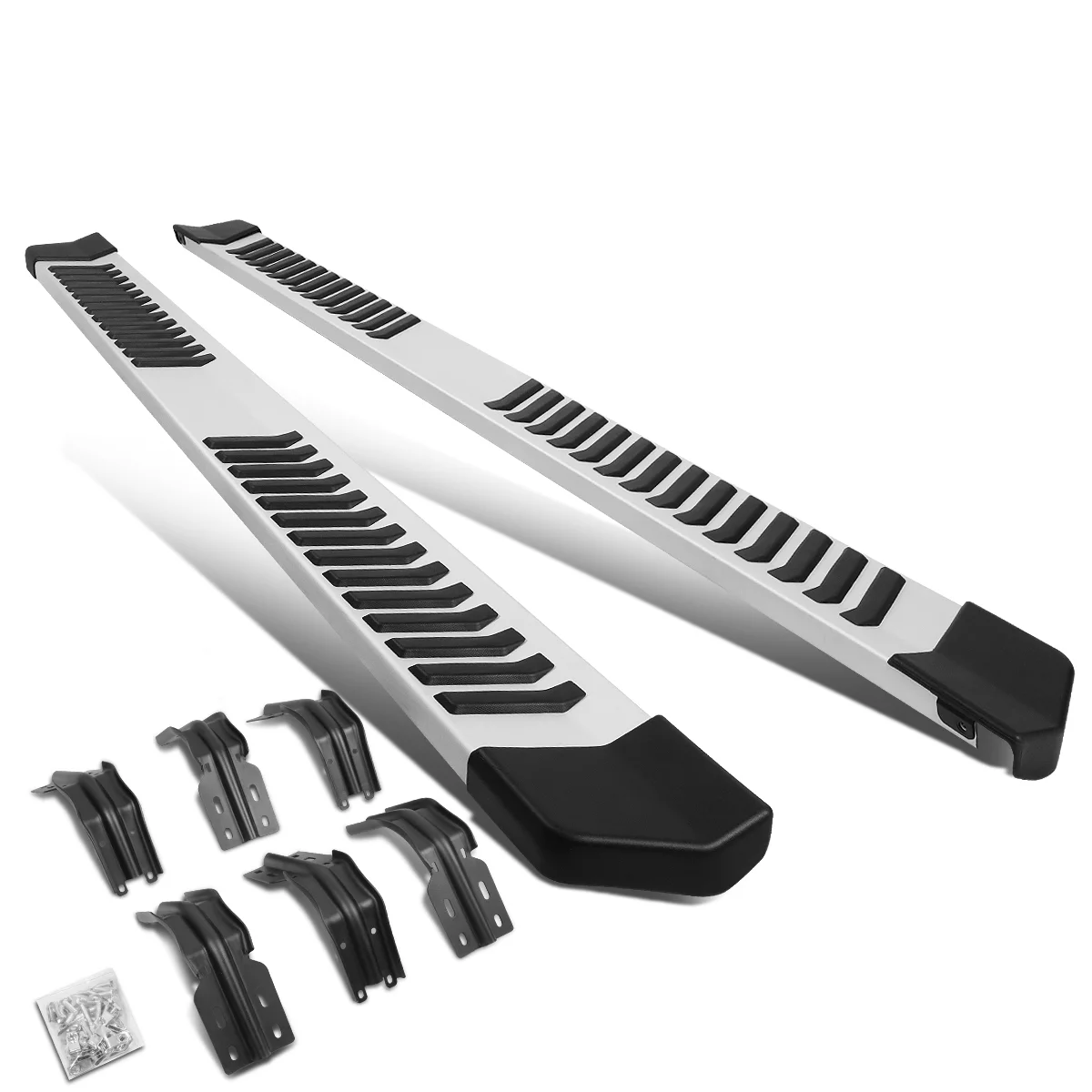 DNA Motoring STEPB-ZTL-8089-ALSL For 1999 to 2016 F250-F450 Super Duty SuperCrew Cab Pair 6