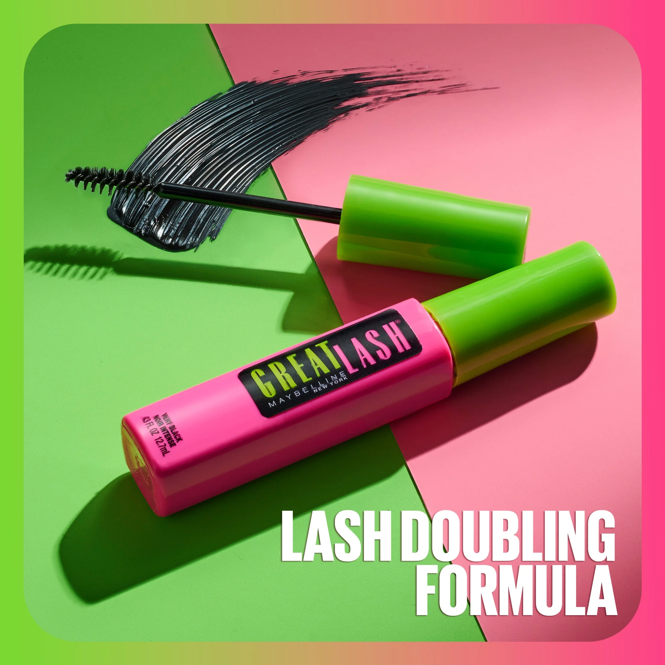 Maybelline Great Lash Washable Mascara, Very Black