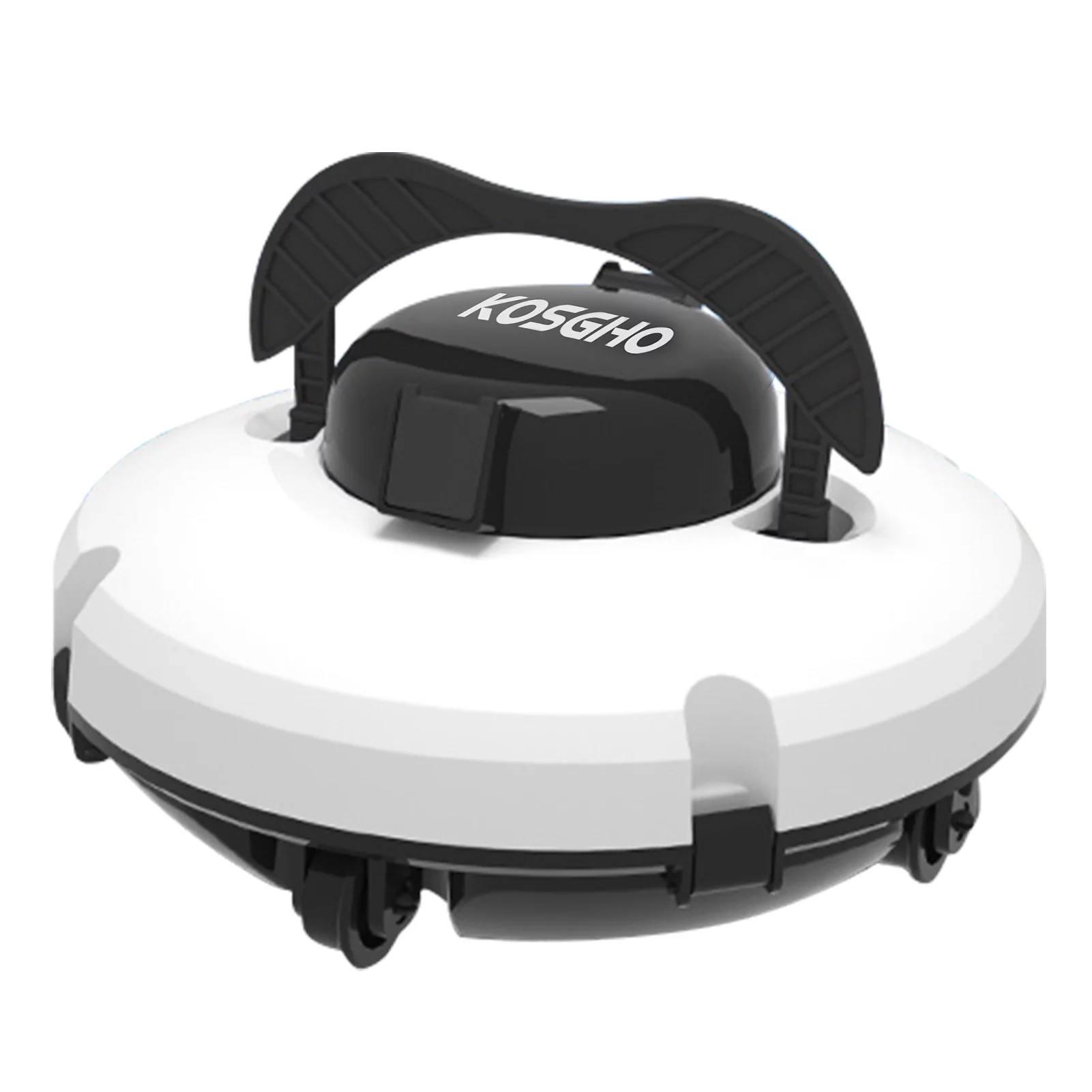 KOSGHO Cordless Robotic Pool Cleaner Pool Vacuum with Dual Motors Self Parking for Flat Ground Pools