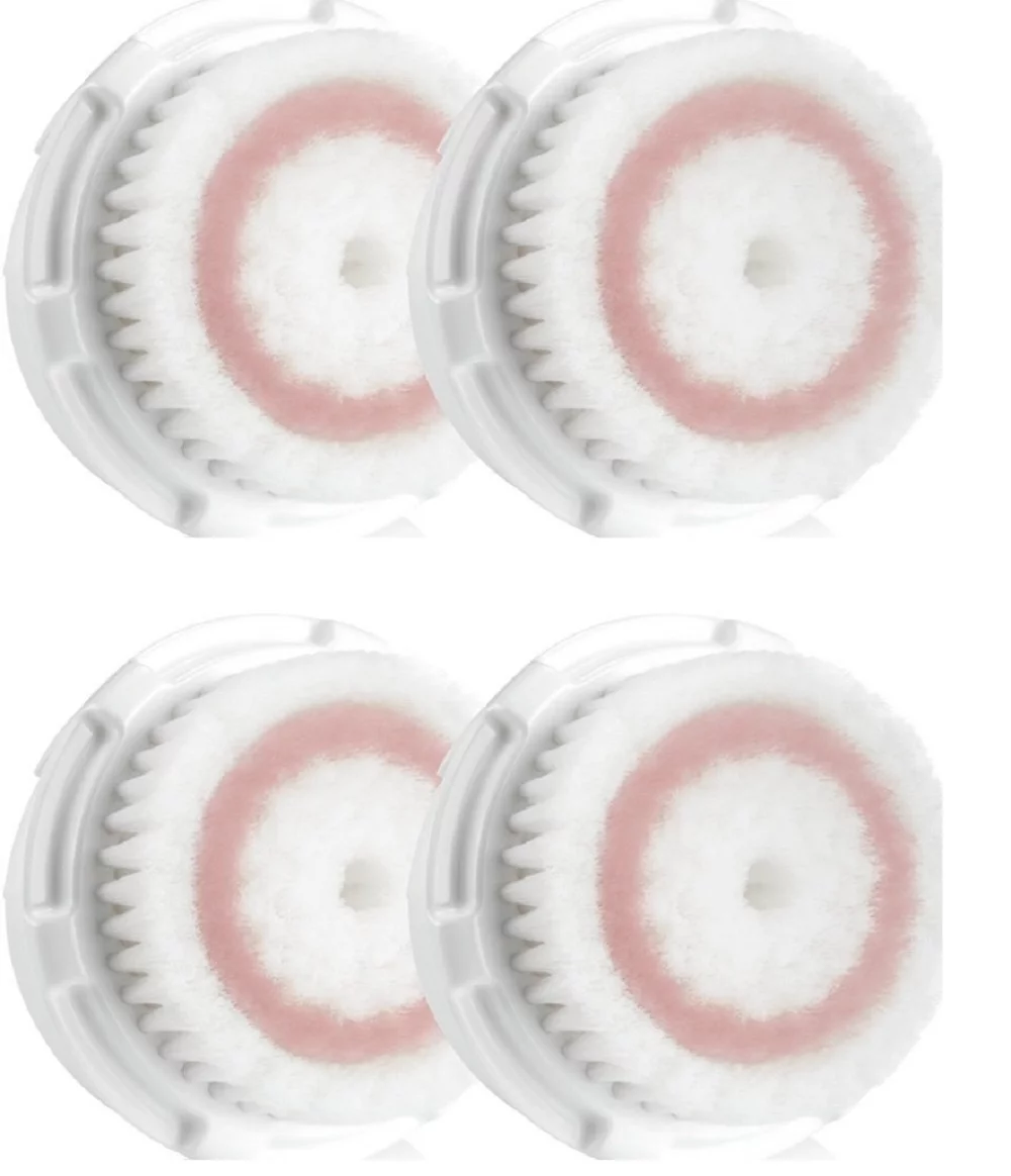 Muzott Radiance  Brush Heads For Clarisonic MIA 1,2, Aria Pro Plus  4 pack