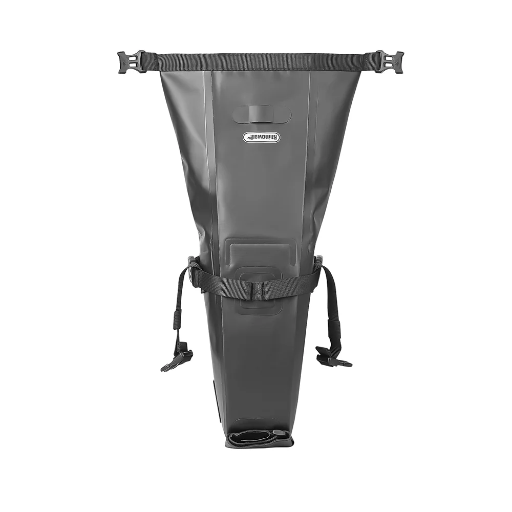 Rhinowalk Portable Bike Seat Bag, 4L Cycling Tail Bag for Rear of ; Waterproof and Foldable Bike Saddle Bag; Essential Cycling Accessory