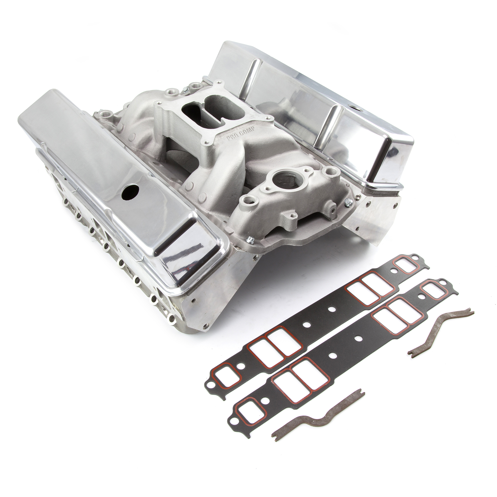 Speedmaster PCE435.1010 Fits Chevy SBC 350 Straight Plug Solid FT CNC Cylinder Head Top End Engine Combo Kit