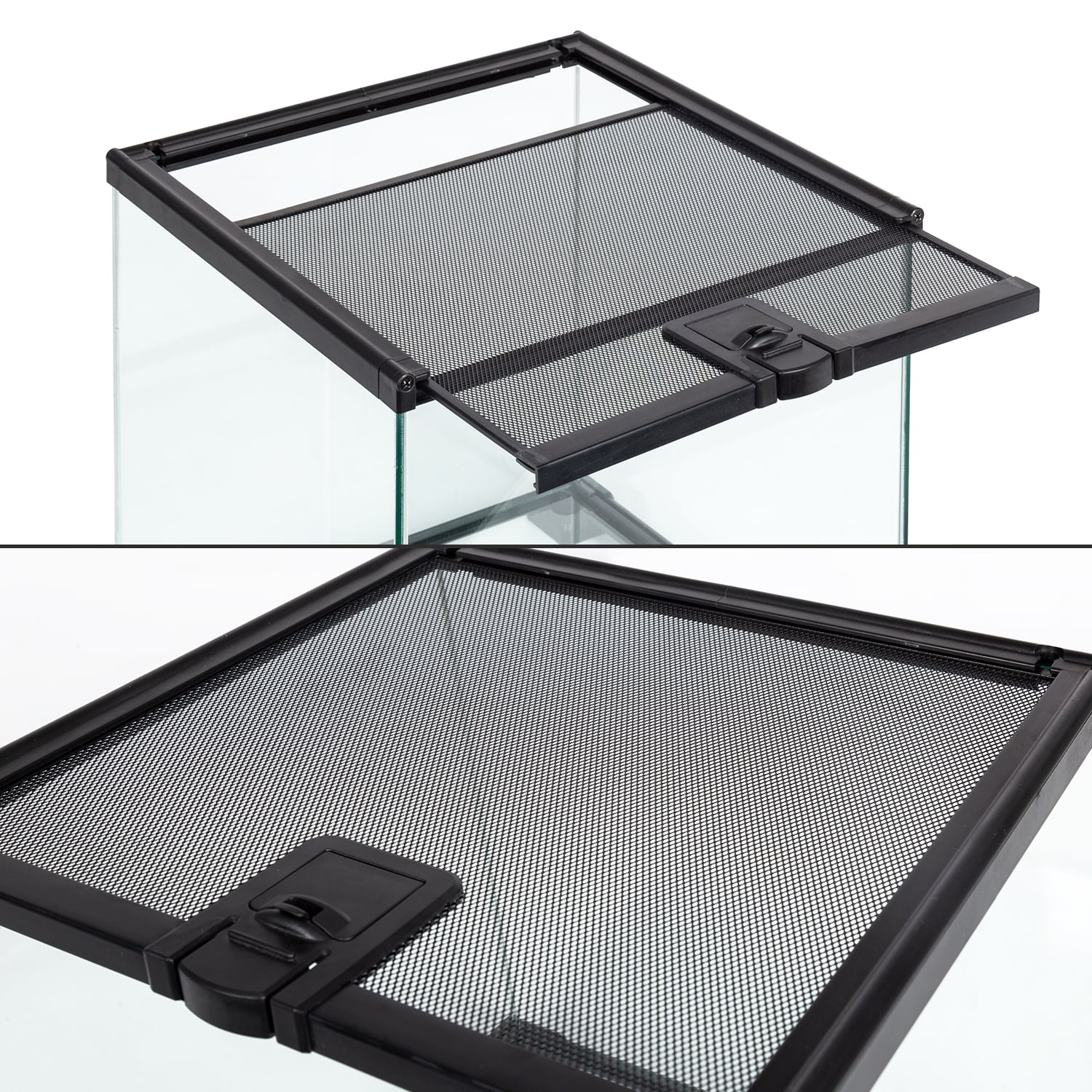 REPTI-ZOO Glass Mini 8 Gallon Reptile Terrarium 12